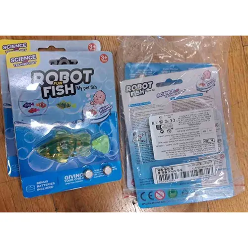 juego de juguetes de baño Jouet de bain Robot Fish