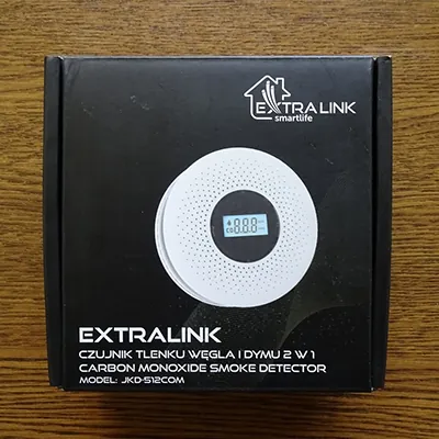 detector de monóxido de carbono Extralink