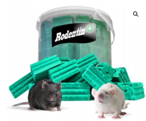 rodenticidio Rodentin FORTE - Power bait blocks