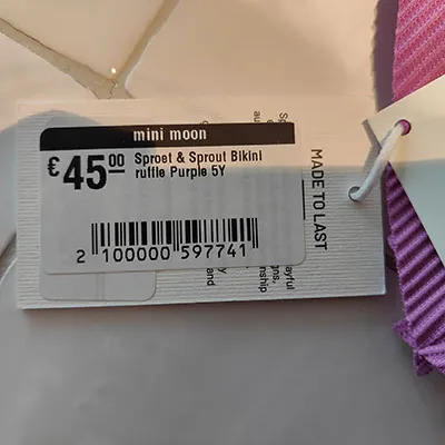 bikini para niños Sproet & Sprout Bikini Ruffle Purple (foto 2)