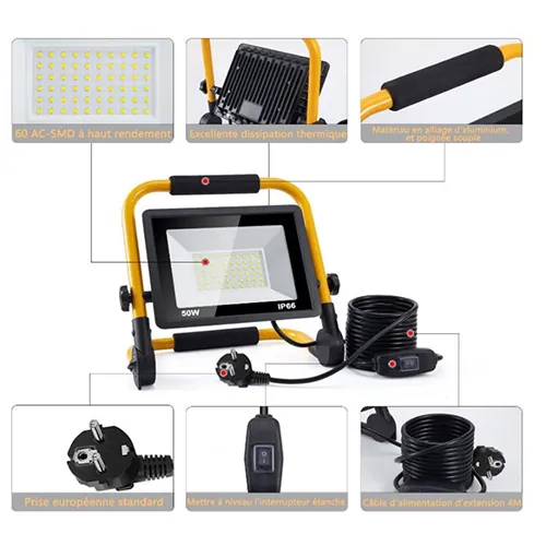 proyector LED *SENTO* 50W Projecteur LED (foto 2)