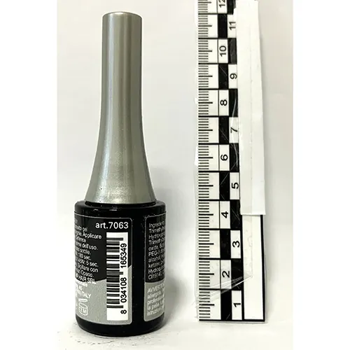 esmalte de uñas de gel Estrosa Silver Metallic (foto 3)