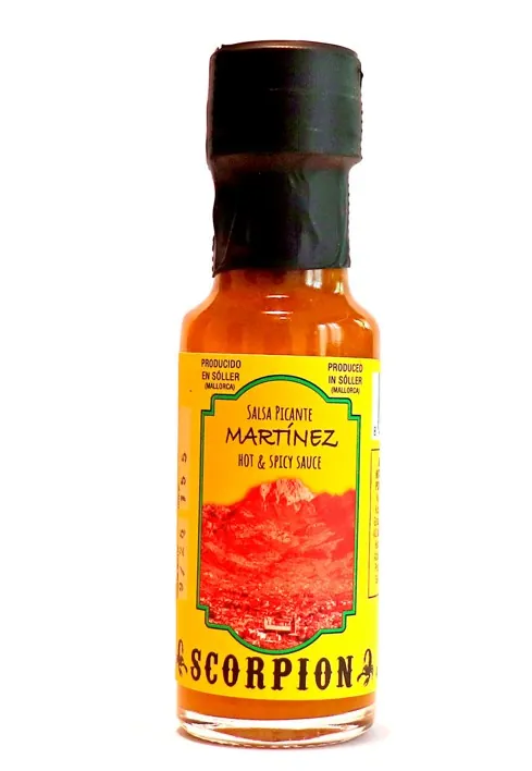 etiquetado de salsas picantes Martínez (foto 2)