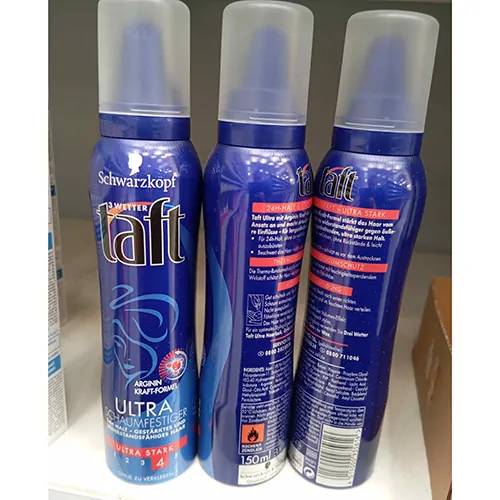 espuma para peinar el cabello Schwarzkopf/Taft ultra schaumfestiger