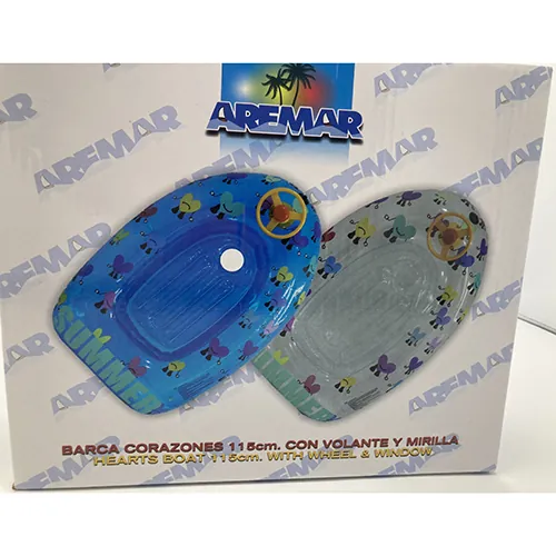 barco de juguete inflable Aremar Barca Corazones