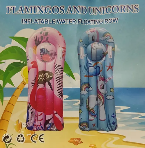 colchón inflable Flamingos AND Unicorns