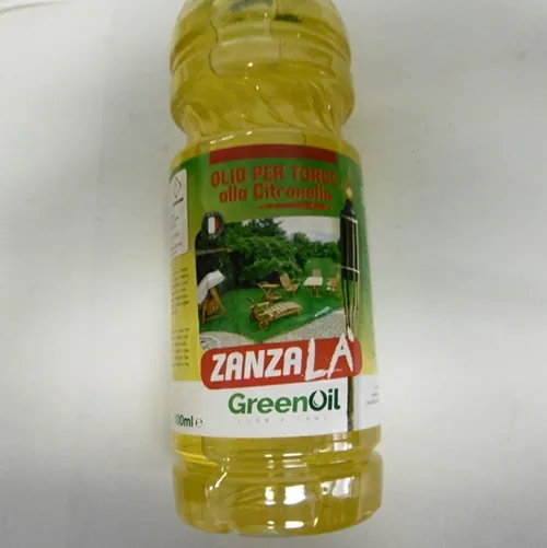 aceite de lámpara ZANZALA Ollio Per Torce alla Citronella
