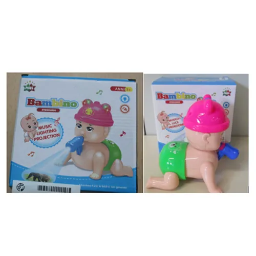 juguete de plástico Mile Bambino Strisciando