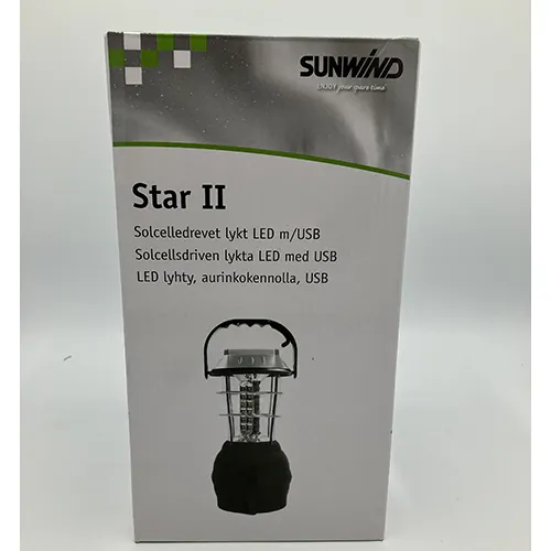 lámpara solar Sunwind Solcellsdriven lykta