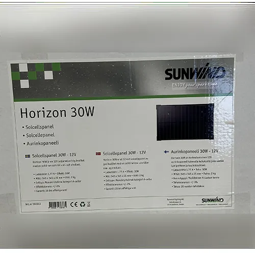 panel solar Sunwind Horizon 30W (foto 2)