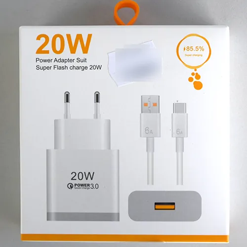 cargador USB 20W Power Adapter Suit