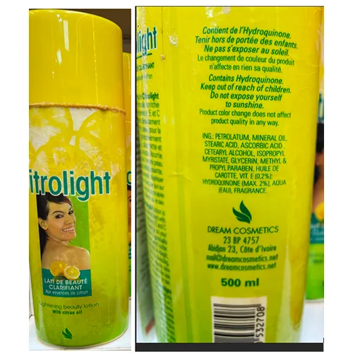 crema para aclarar la piel Dream Cosmetics Citrolight Lightening beauty lotion