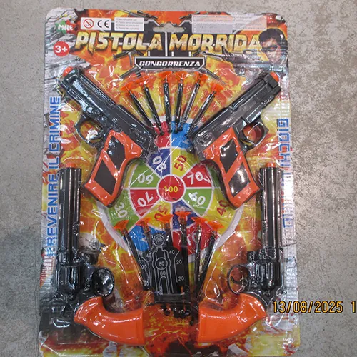 juego de juguetes de plástico Mile Pistola Morbida