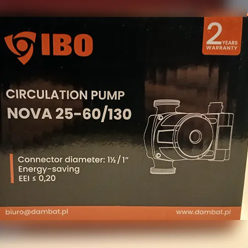 bomba de agua IBO NOVA 25-60/130 (foto 3)