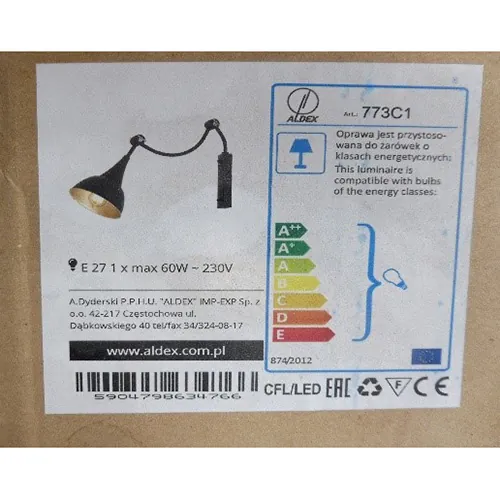 lámpara ALDEX (foto 2)