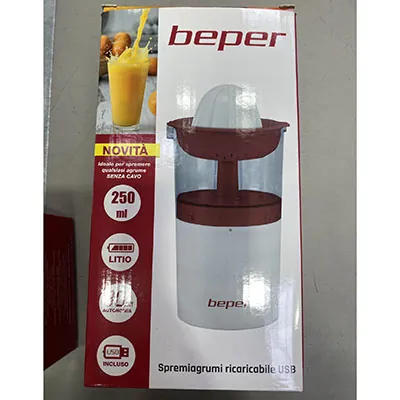 exprimidor recargable USB BEPER
