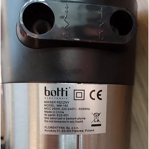 mezclador de mano botti® Hand mixer (foto 2)