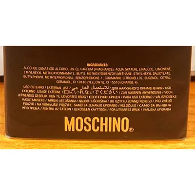 agua de toilette Moschino Forever