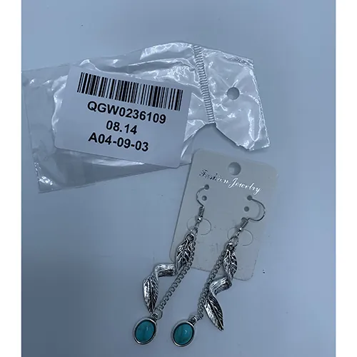 pendientes Silver leaf earrings (foto 2)
