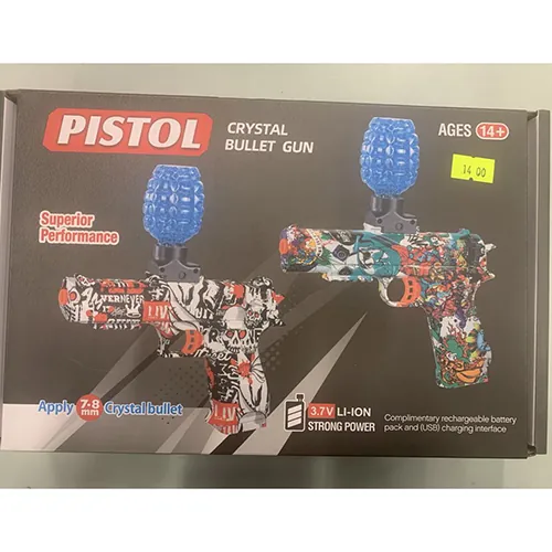 juego de pistolas de juguete Pistol Crystal Bullet Gun
