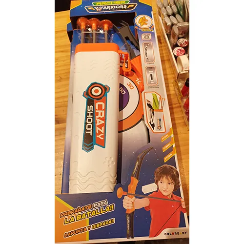 juego de juguetes de plástico Colorbaby Archer warriors