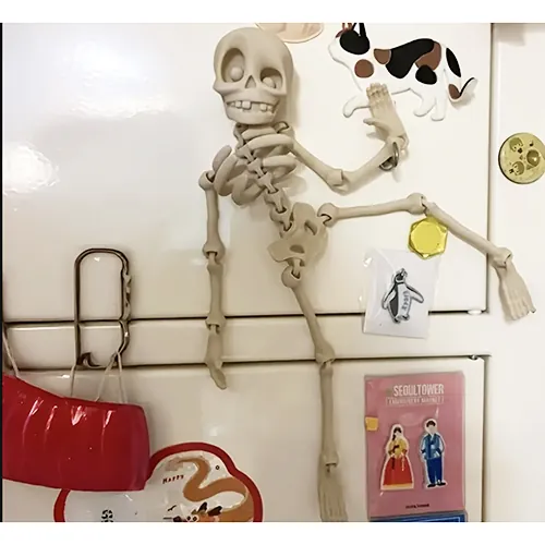 imán de juguete Skeleton refrigerator magnet