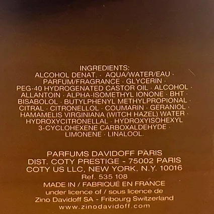 aftershave Davidoff Night Dive - Cool Water (foto 3)