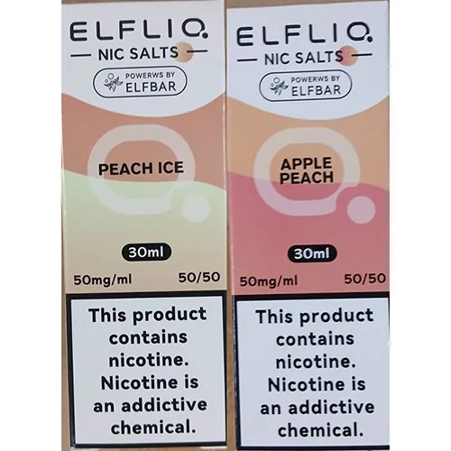 cartucho de cigarrillo electrónico ELFLIQ NIC SALTS POWERWS BY ELFBAR