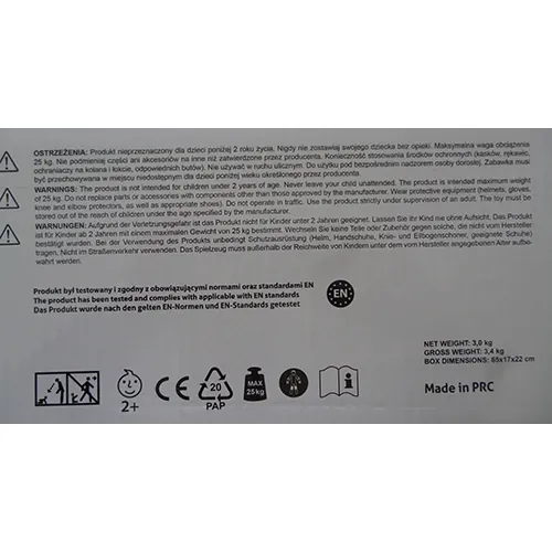 triciclo de juguete Kidwell Pico Cool Gray (foto 3)