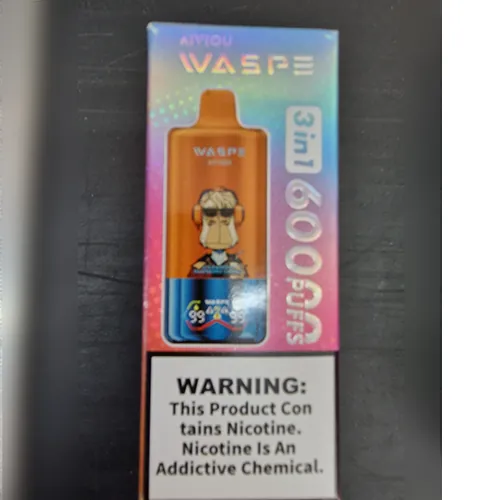cigarrillo electrónico desechable AIVIOU WASPE 3in1, 5 % NICOTINE, 60000 puffs