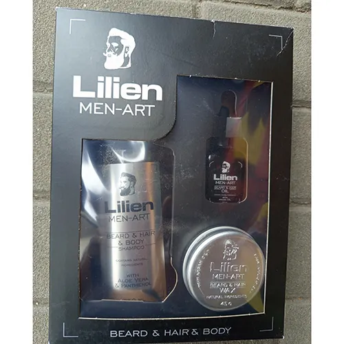 conjunto de cosméticos Lilien MEN-ART, BEARD & HAIR & BODY (foto 2)