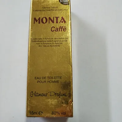 agua de toilette Glamour profumi MONTA Caffè