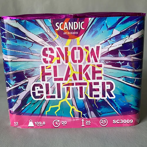 fuegos artificiales Scandic Art In Heaven Snowflake Glitter