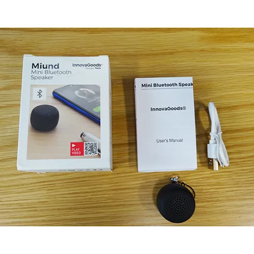 altavoz inalámbrico Innovagoods Miund Mini Bluetooth Speaker
