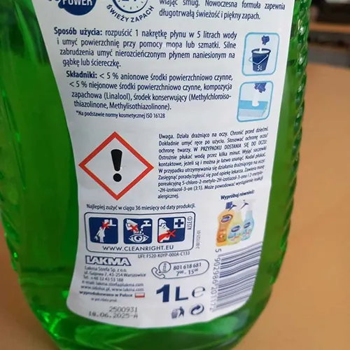 detergente líquido SIDOLUX UNIWERSALNY (foto 2)