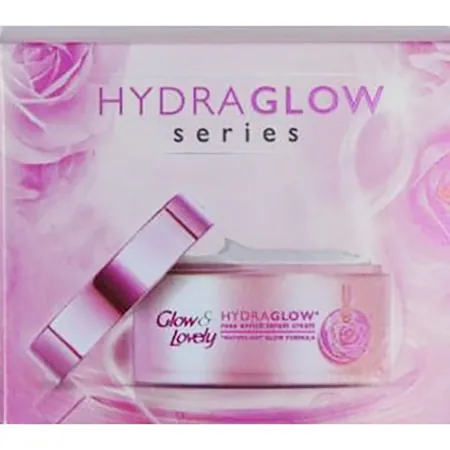 crema para la piel Glow & Lovely Hydraglow Rose Enrich Serum Cream 50g