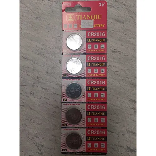 baterías de botón TIANQIU 5 PCS lithium battery (foto 2)