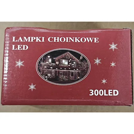 cadena de iluminación 300LED