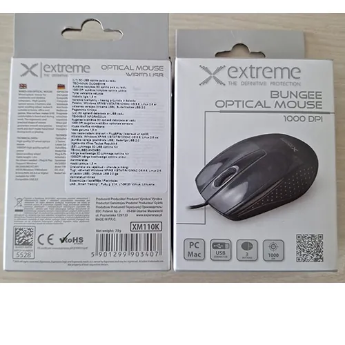 ratón de juego Xextreme Datora pele ar USB (foto 2)