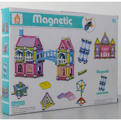 juguete magnético JC Toy Magnetic Happy World (foto 3)