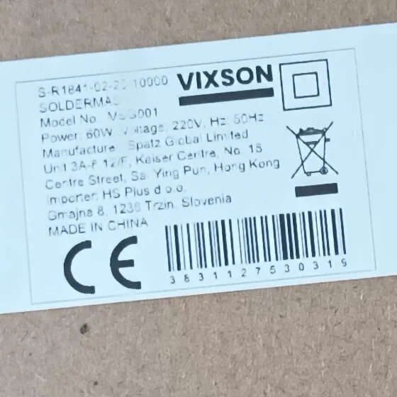 soldadura de hierro VIXSON Soldermas (foto 2)
