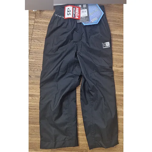 pantalones de lluvia para niños Karrimor Sierra Pant Black