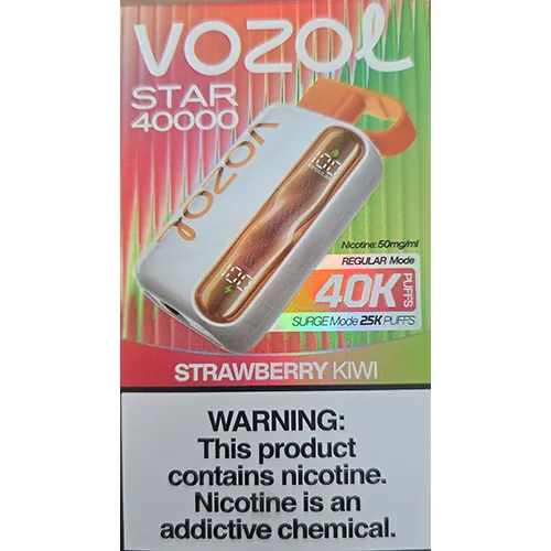 cigarrillo electrónico desechable Vozol Star 40000