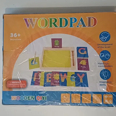juguete de actividad de arena Wooden Qiyi Wordpad