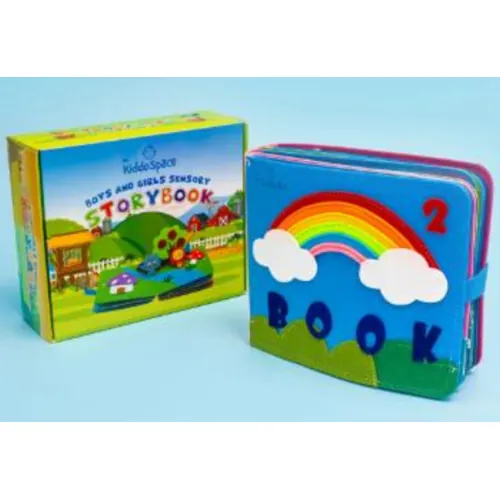 libro de imágenes TheKiddoSpace Montessori Story Book