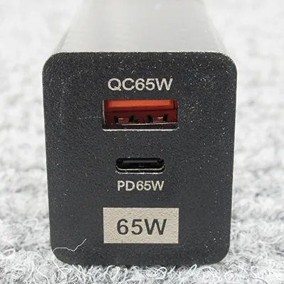 cargador USB Wozinsky Fast GaN charger 65W (foto 3)