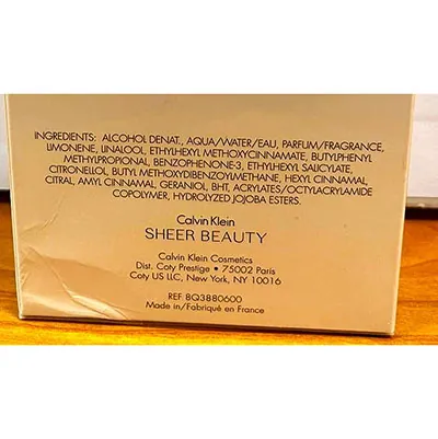 agua de toilette Calvin Klein Sheer Beauty (foto 3)