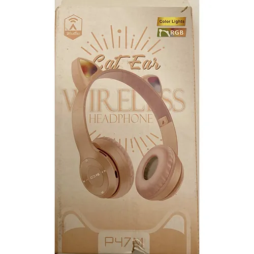 auriculares inalámbricos Cat ear wireless headphone P47M (foto 2)