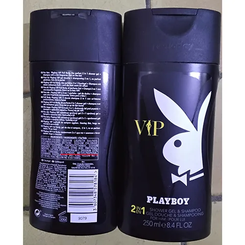 champú y gel de ducha Playboy VIP