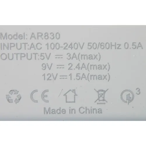 cargador USB YUFANO TRAVEL CHARGER (foto 3)